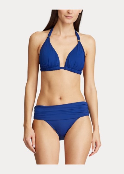 Women's Ralph Lauren Halter Bikini Tops | 710582PWU